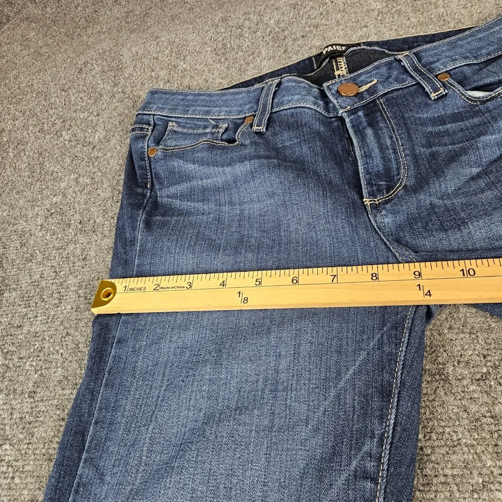 Paige Verdugo‎ Ultra Skinny Jeans Womens 30 Dark Wash Blue Mid Rise Denim USA